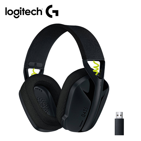 AUDIFONO C/MICROF. LOGITECH G435 BT / LIGHTSPEED BLACK (981-001049)-P